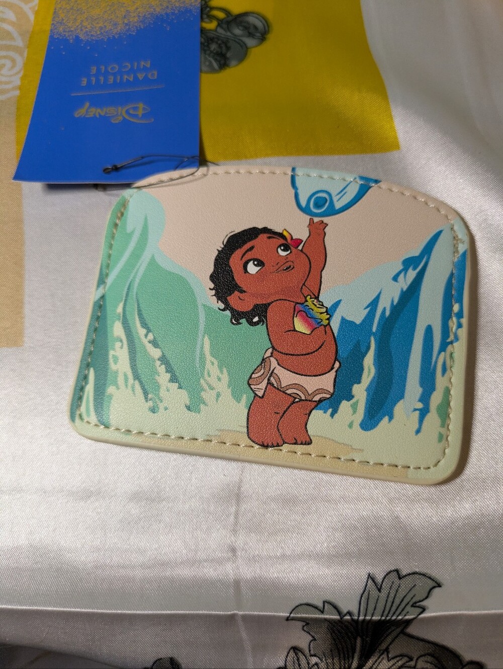 Danielle Nicole Disney Moana Baby Moana Flat Card Holder - NWT